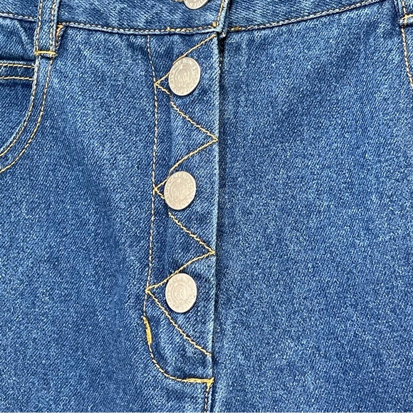 Vintage Looney Tunes High Rise Flared Girl Jeans Size 10 Tweedy Bird - Picture 8 of 16